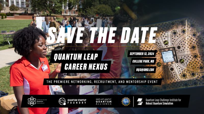 Save the Date for the Quantum Leap Career Nexus (September 12, 2024)